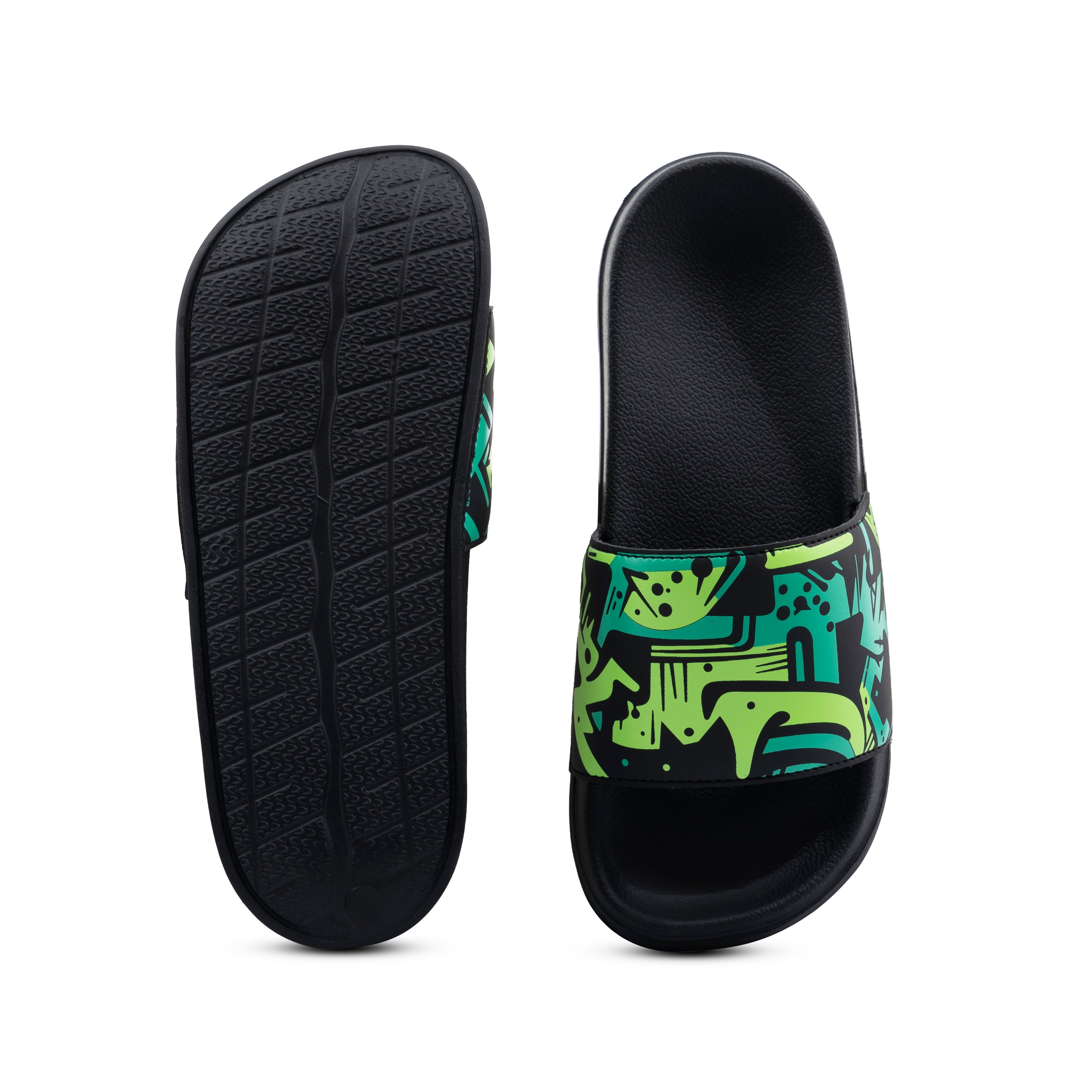 GREEN Men's Slides