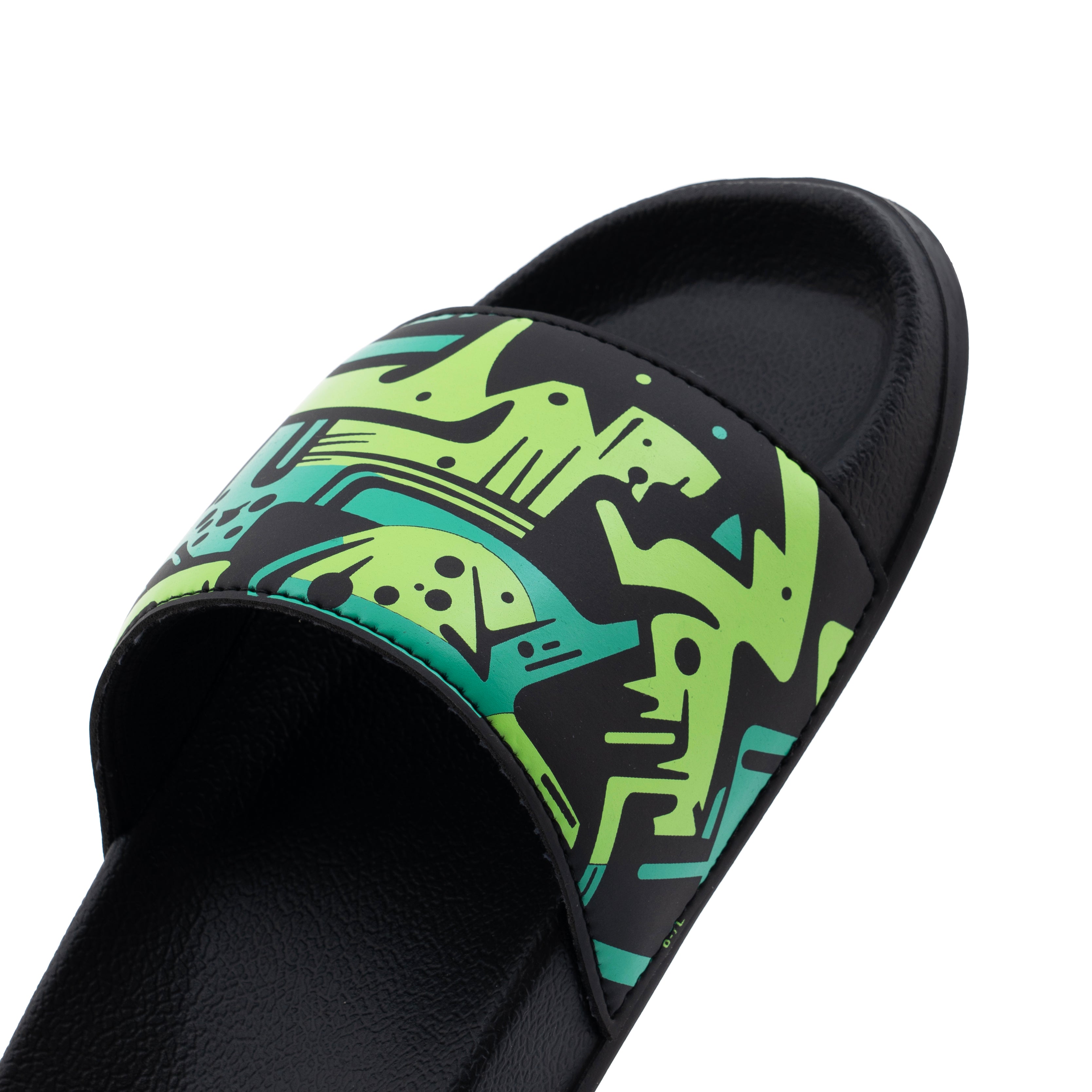 GREEN Men's Slides